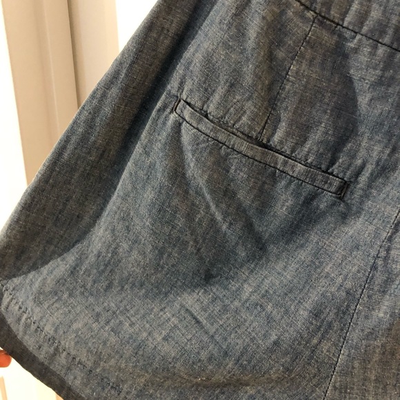 J.crew Tie-waist short in chambray - Picture 7 of 7